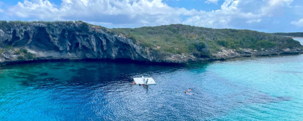 Blue Hole Long Island Bahamas